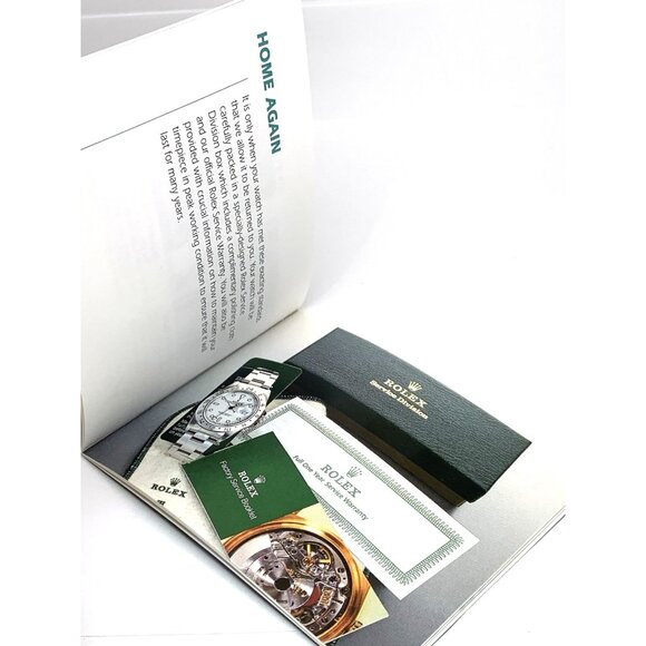 Authentic Green Factory Service Booklet Manual The Care of Your Rolex Watch - Picture 4 of 14